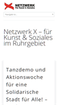 Mobile Screenshot of netzwerk-x.org